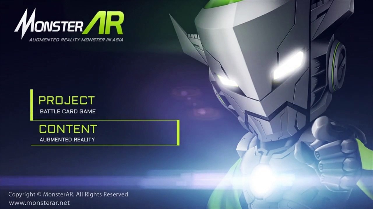 MonsterAR Batte Card With Augmented Reality Technology