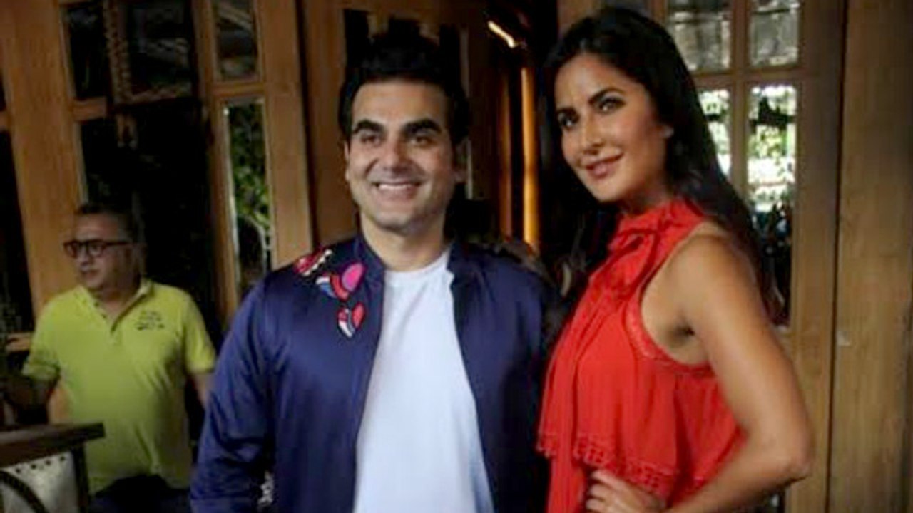Katrina Kaif Looks Gorgeous In Orange While Filming For Arbaaz Khan's Chat Show