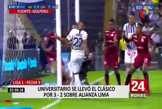 ¡Primer clásico del año es ‘crema’!: Universitario ganó 3 -2 a Alianza Lima en Matute