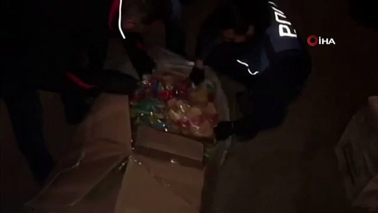 Oyuncak ve ceviz kolilerinden uyuşturucu çıktı
