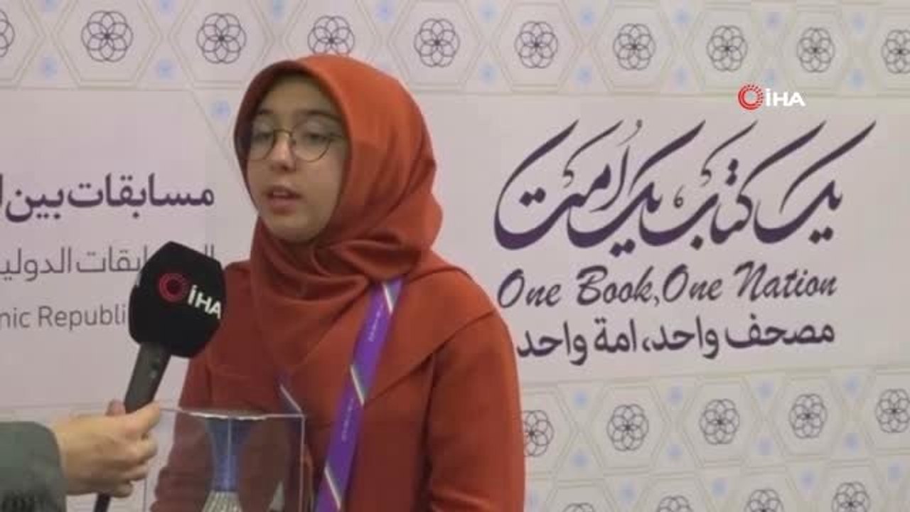 Türk Hafız Feyza Nergiz, Kur'an-ı Kerim Yarışmasında Dünya İkincisi Oldu