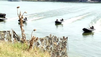 Saber Guardian 17 River Crossing Broll