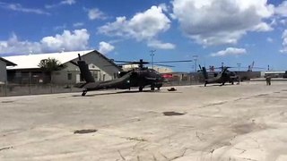 Apache first Flight in Hawaii