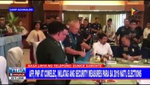 AFP, PNP, at COMELEC, inilatag ang security measures para sa 2019 nat'l elections