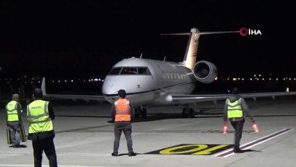 Gaziantep'e gelen Suudi iş adamı havalimanında çiçekle karşılandı