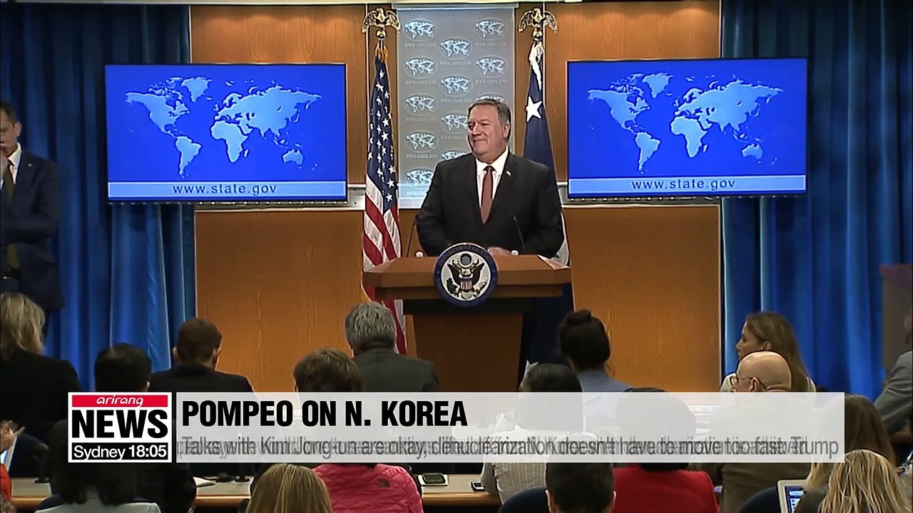 Talks with N. Korea are moving along 'perfectly': Trump