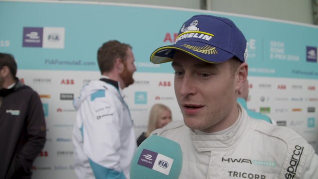 Formula E GEOX Rome E-Prix Stoffel Vandoorne Réaction