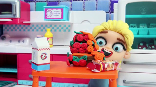BABY HULK NEW FIREMAN Frozen Elsa Play Doh Cartoons For Kids & Stop Motion Videos