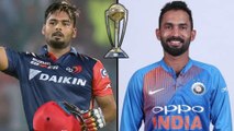 ICC Cricket World Cup 2019 : Dinesh Karthik Back-Up for MS Dhoni in ICC World Cup | Oneindia Telugu