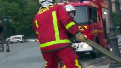 - Paris İtfaiyesi Notre Dame Katedrali’ndeki yangına müdahale anlarını paylaştı