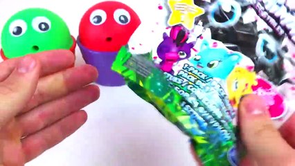 4 Color Play Doh Ice Cream Cups LOL Hatchimals Surprise Toys Learn Colors Yowie kinder Surprise Eggs