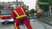 Reportage auprès des 400 pompiers de Paris mobilisés à Notre-Dame de Paris