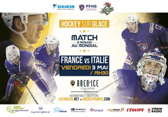 France-Italie, vendredi 3 mai (Prépa CM 2019)