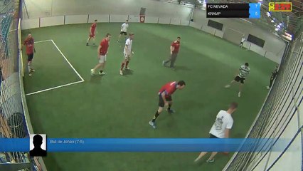 But de Johan (7-5) - FC NEVADA Vs KRAMP - 15/04/19 21:00 - LIGUE 3 - Poitiers Game Parc