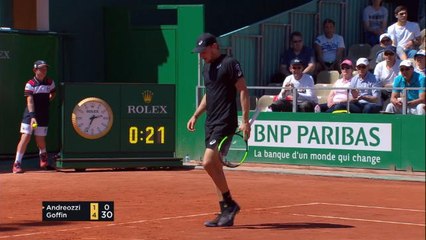 Monte-Carlo - Goffin réussit son entrée face à Andreozzi (6-1; 6-4)