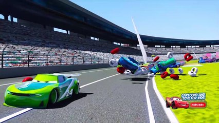 BEST OF CRASH SCENES HOT WHEELS CARS 3 NASCAR DEMOLITION DERBY