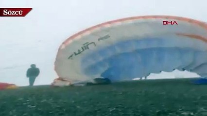 Paraşütçülerin son görüntüsü ortaya çıktı
