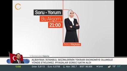 Soru-Yorum bu akşam 21:00'de