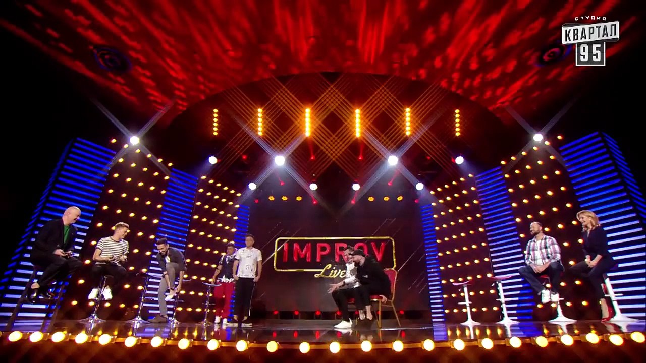 Загорецька Л. С. на Рассмеши Комика - Improv Live Show 2019 - Выпуск 4