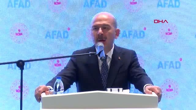 İçişleri Bakanı Soylu Afad Koordinasyon Toplantısı Eğitim Programı'nda Konuştu