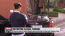 Citizens allowed to report on illegal parking starting Wed.