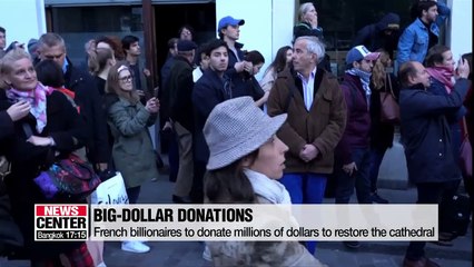 Wishes and donations sent to Paris after fire at Notre Dame Cathedral