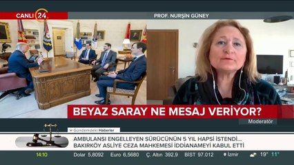 İlk kez bir Türk bakan Beyaz Saray'da