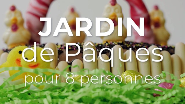 Jardin de Pâques pour 8 personnes