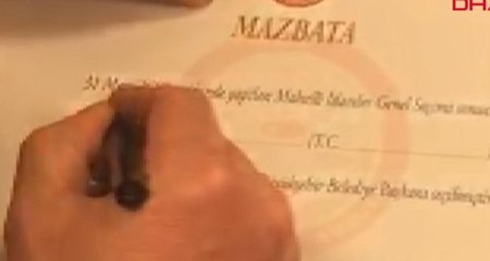 Son Dakika! Ekrem İmamoğlu'nun Mazbatası Hazırlandı! İşte Görüntüsü