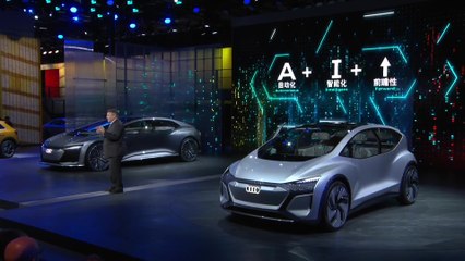 Audi AI:ME Premiere at Auto Shanghai 2019