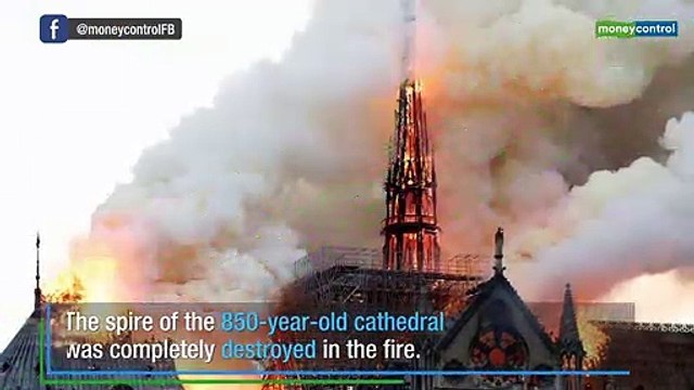 Fire ravages 850-year-old Notre-Dame cathedral in Paris