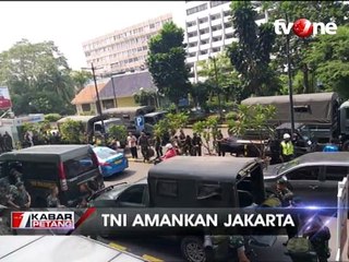 TNI Amankan Sejumlah Wilayah di Jakarta Jelang Pemilu