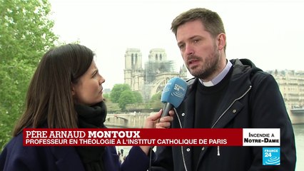 Incendie de Notre-Dame : "c'est un drame terrible" pour les catholiques au début de la semaine de Pâques