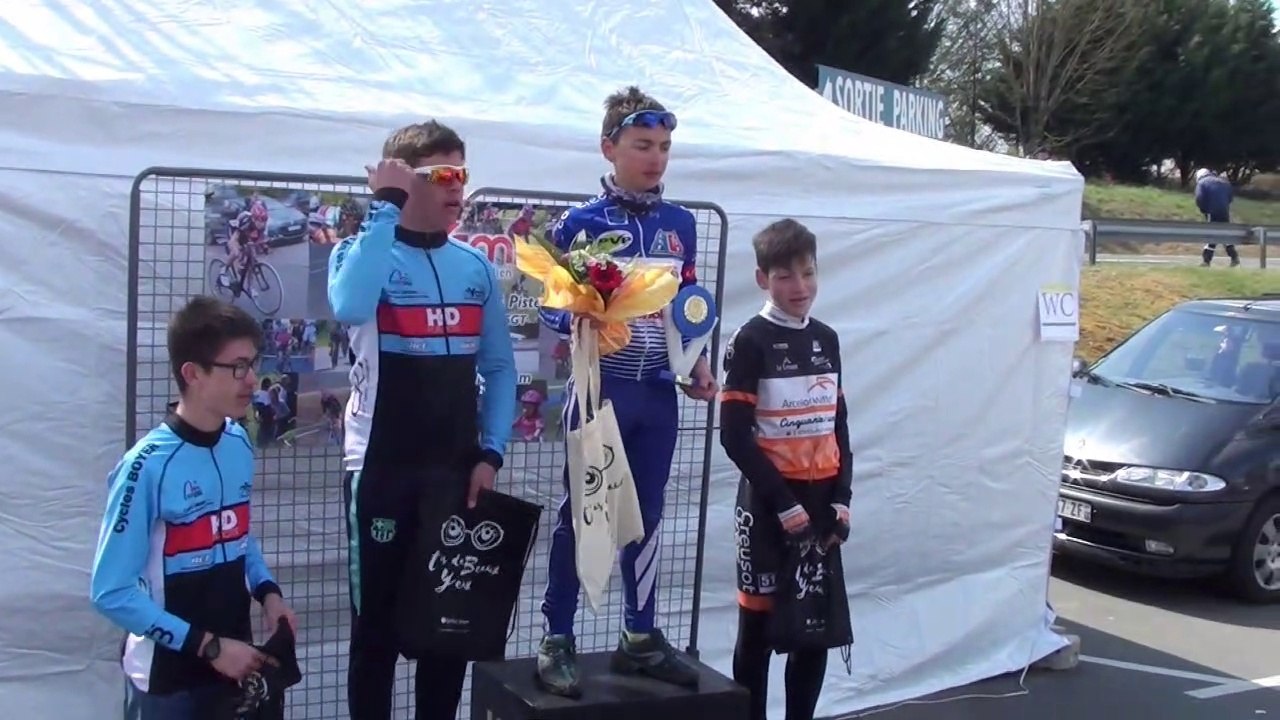 Prix du VCM - St Vallier - Course des Minimes Garcons - 14 Avril 2019
