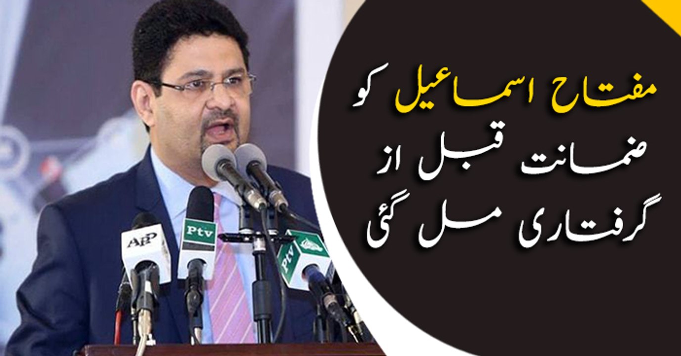 Miftah Ismail gets pre-arrest bail