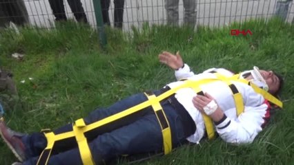 Adıyaman Otomobilin Çarptığı Motosikletli Yaralandı