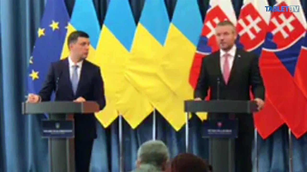 ZÁZNAM: TK premiérov Slovenska a Ukrajiny