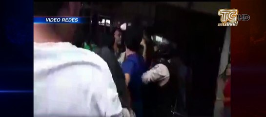 Desmanes durante sorteo para internado médico en la Universidad de Guayaquil