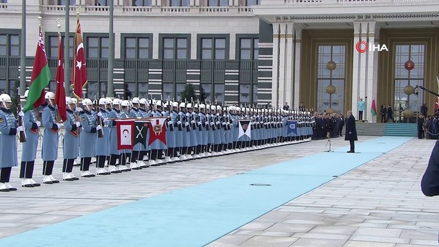 Belarus Cumhurbaşkanı Aleksandr Lukashenko Ankara’da