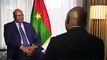 Le président du Burkina accuse Blaise Compaoré d'entretenir des liens avec les groupes djihadistes