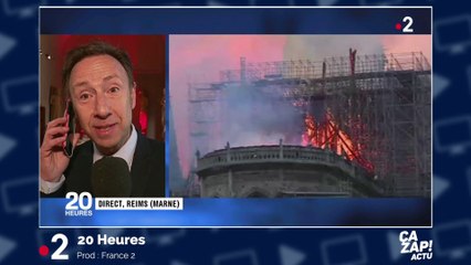 Notre-Dame de Paris en flammes : Stéphane Bern en larmes en direct
