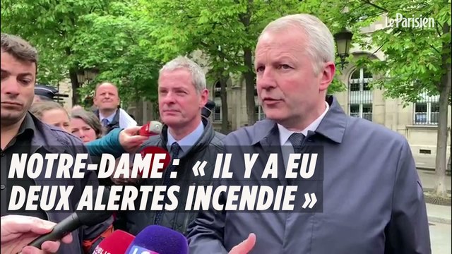 Notre-Dame : « Il y a eu deux alertes incendie »