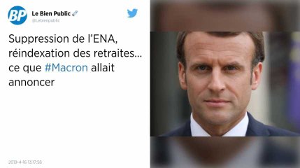 Petites retraites, baisse des impôts, suppression de l’ENA… Ce que voulait annoncer Emmanuel Macron.