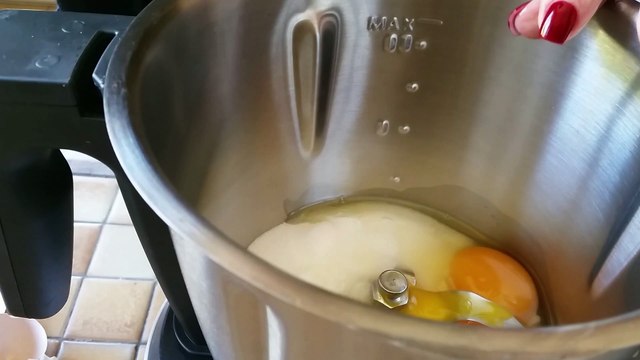Madeleines au citron au monsieur cuisine