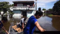Inundaciones dejan 200 familias damnificadas en Asunción