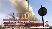 ULTIMA HORA- Se incendia catedral de Notre Dame en Paris