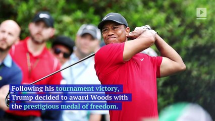 Tiger Woods to Receive the Presidential Medal of Freedom