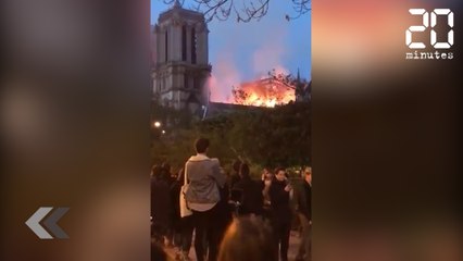 Moment émouvant à Notre-Dame de Paris - Le Rewind du Mardi 16 Avril 2019