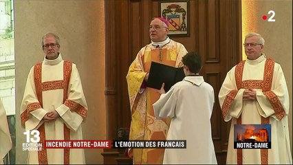 Incendie de Notre-Dame de Paris : vive émotion chez les catholiques de France