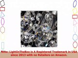 LightInTheBox Flush Mount Modern Led Ceiling Lamp Luxury Crystal Chandeliers Living Room